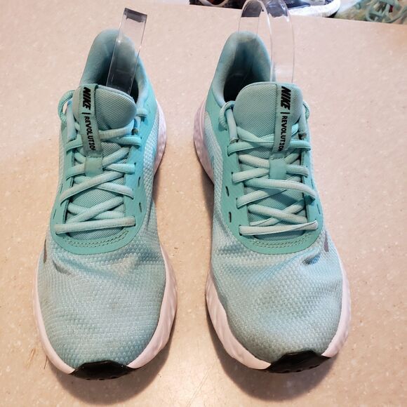 Nike Womens Revolution 5 BQ3207-301 Blue Running Shoes Sneakers Size 9 - Picture 2 of 8